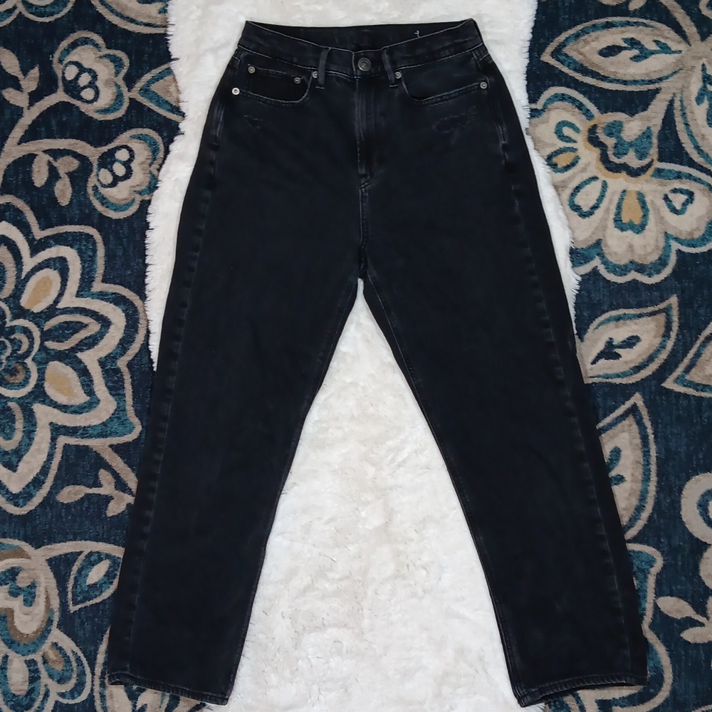 American eagle highest rise 90's boyfriend black jeans